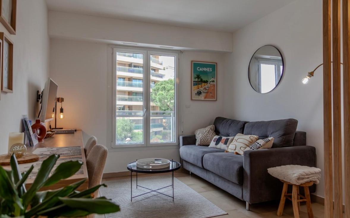Studio Lumineux A 2 Mn A Pied De La Plage Cannes Buitenkant foto