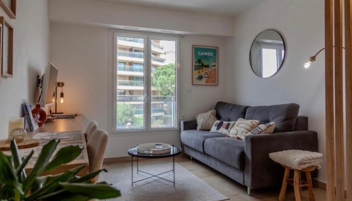 Studio Lumineux A 2 Mn A Pied De La Plage Cannes Buitenkant foto